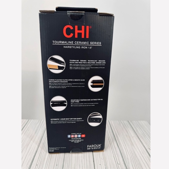 CHI TOURMALINE FLAT IRON 1.5